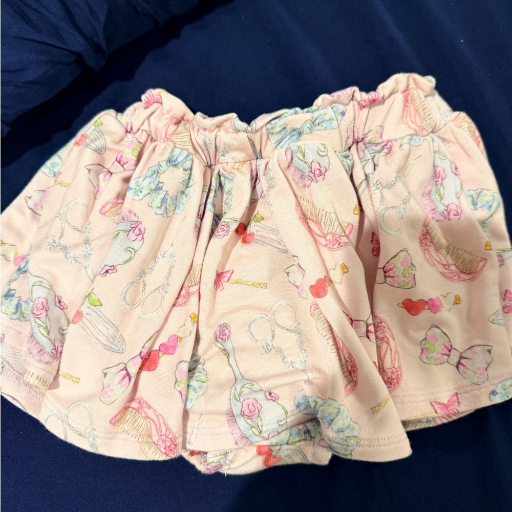 Posh Peanut Pastel Patterned girls Skort